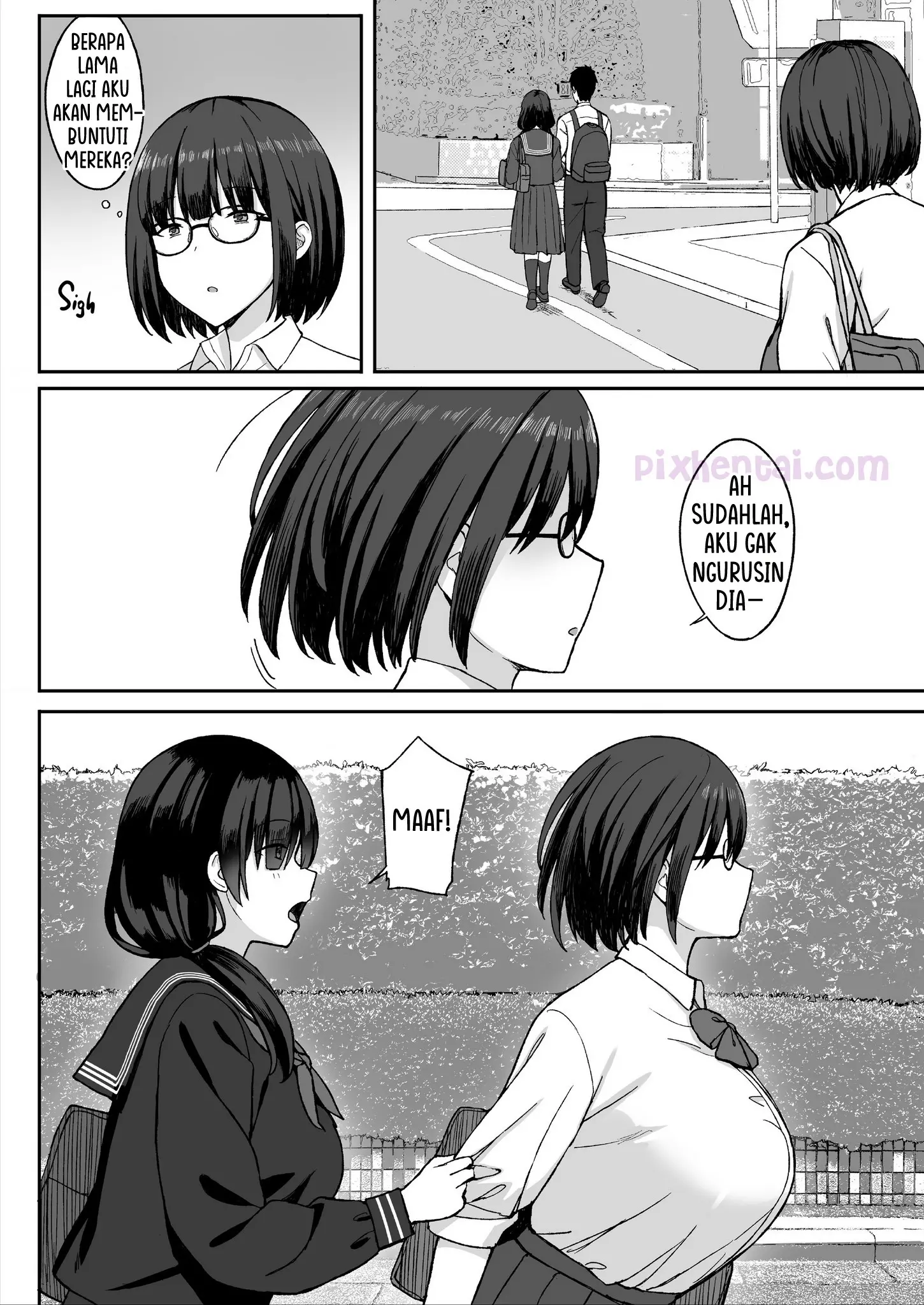 Komik hentai xxx manga sex bokep My Big-Boobed Stalker Is Now My Girlfriend 2 page 10